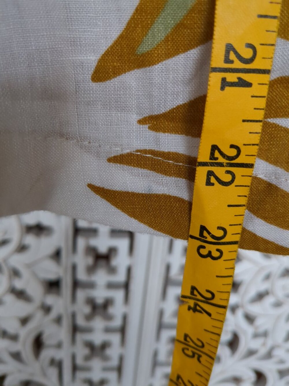 S Oversized Linen Button Up Sleeveless Tunic Top - Picture 5 of 8